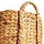 Braided Arrow Weave Round Storage Basket, Medium