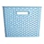 Blue Y-Weave Storage Basket, Large