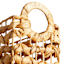 Providence Melia Single Tank Woven Flower Storage Basket with Handle