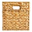 Water Hycacinth Rectangle Basket- Medium