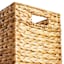 Water Hycacinth Rectangle Basket- Medium