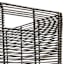 Found & Fable Black Square Rattan Storage Basket, Large