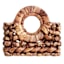 Providence Melia Dark Brown Storage Basket, Small