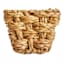 Tapered Rectangle Braided Paper Rope Storage Basket