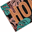 Home Tropical Leaf Coir Mat, 18x30