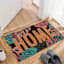 Home Tropical Leaf Coir Mat, 18x30