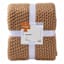 Honeybloom Brown Sweater Knit Bed Blanket, King