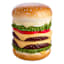 Hamburger Outdoor Garden Statue, 18"