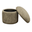 Mushroom Storage Ottoman, Moss Green