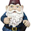 Oversized Garden Gnome Outdoor Garden Statue, 36"