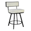 Zack Counter Stool, Ivory