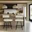 Zack Counter Stool, Ivory