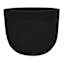 Spello Rischio Black Outdoor Planter, Medium