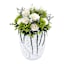 White Embossed Outdoor Planter, Large