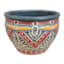 Thai Carved Outdoor Planter, Medium