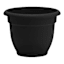 Ariana Black Outdoor Planter, 10"