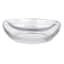 Double Wall Clear Glass Bowl, 12x4