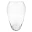 Clear Glass Vase, 15.6"