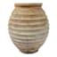 Terracotta Ceramic Vase, 13"
