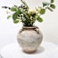 Natural Textured Ceramic Vase, 8x8