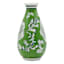 Green & White Porcelain Vase, 3x6