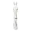 Oversized White Washed Horse Head, 24"
