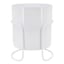 Sunny Club White Planter Stand, 8"