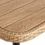 Paloma Patio Side Table with Rustic Grey Top