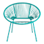Oh Joy! Turquoise Round Disc Outdoor Chair