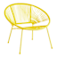 Oh Joy! Yellow Round Disc Outdoor Chair