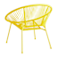 Oh Joy! Yellow Round Disc Outdoor Chair