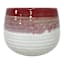 Indoor Cheryl Ombre Red Planter, 6"