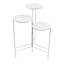 White Metal Plant Stand, 28"