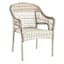 Providence Fairview Wicker Patio Armchair, Dove