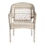 Providence Fairview Wicker Patio Armchair, Dove
