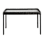 Providence Fairview Wicker Patio Coffee Table, Black
