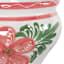 Hand Painted Spanish Red Floral Outdoor Planter, Large