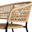 Paloma Wicker Patio Dining Chair, Taupe