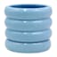 Sunny Club Indoor Blue Ceramic Planter, Small