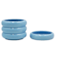 Sunny Club Indoor Blue Ceramic Planter, Small