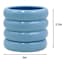 Sunny Club Indoor Blue Ceramic Planter, Small