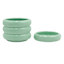 Sunny Club Indoor Green Ceramic Planter, Small