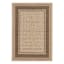 (E212) Santorini Cayden Natural Woven Indoor & Outdoor Area Rug, 5x7