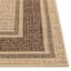 (E212) Santorini Cayden Natural Woven Indoor & Outdoor Area Rug, 5x7