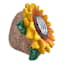 3.7in Solar  Decor-Sunflower