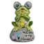 Solar Eyes Frog Outdoor Garden Statue