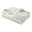 Honeybloom 3-Piece Floral Block Print Gauze Quilt Set, King