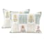 Honeybloom 3-Piece Floral Block Print Gauze Quilt Set, King