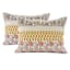 Honeybloom 3-Piece Floral Stripe Printed Cotton Percale Quilt Set, Full/Queen