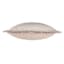 Found & Fable Solid Taupe Woven Throw Pillow with Fringe, 18"